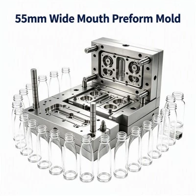 55mm 너비-입 프리폼 금형‌